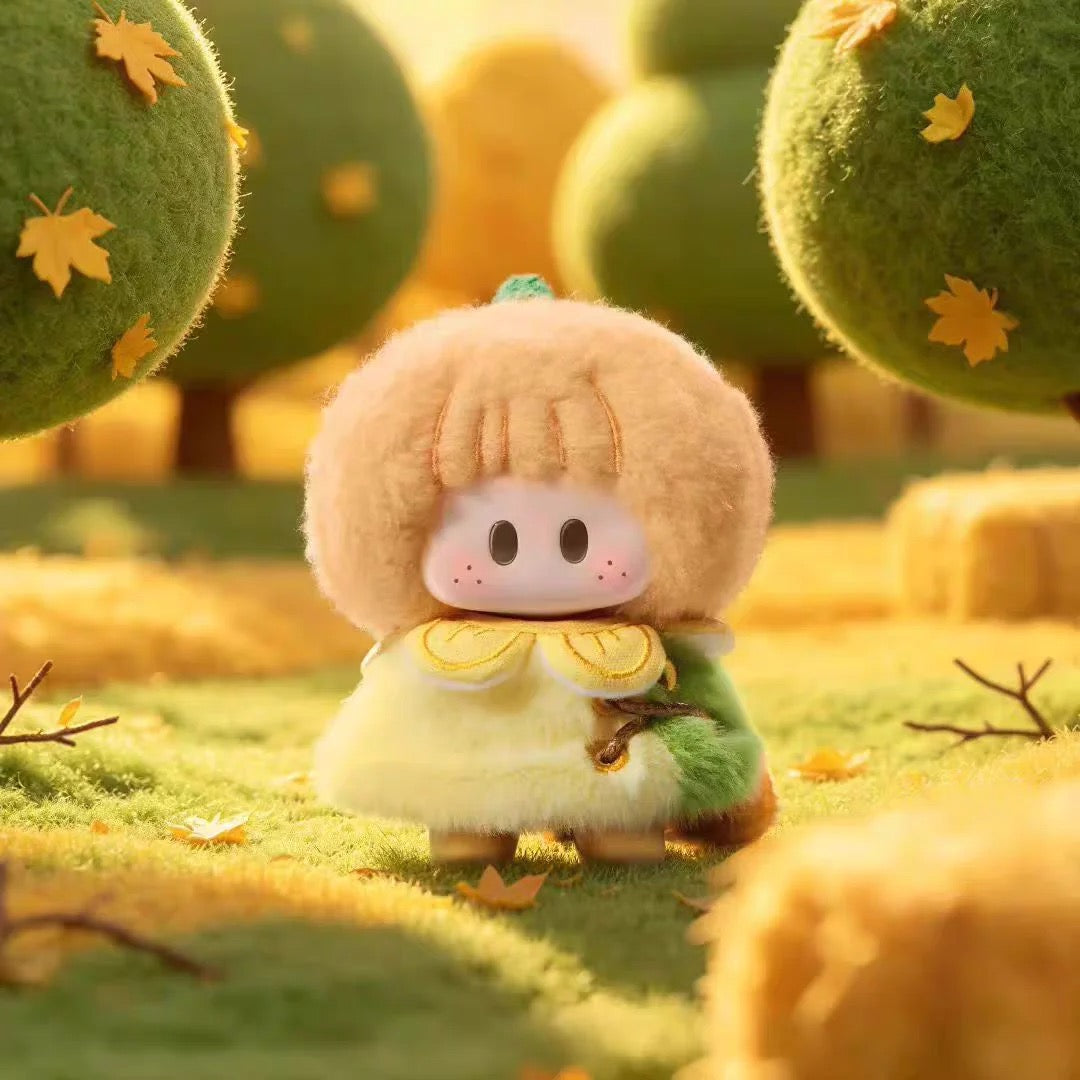 YOYO Chan 인형 | Yoyo Meadow PomPom Garden - 플러시 비닐 키체인 목걸이 블라인드 박스