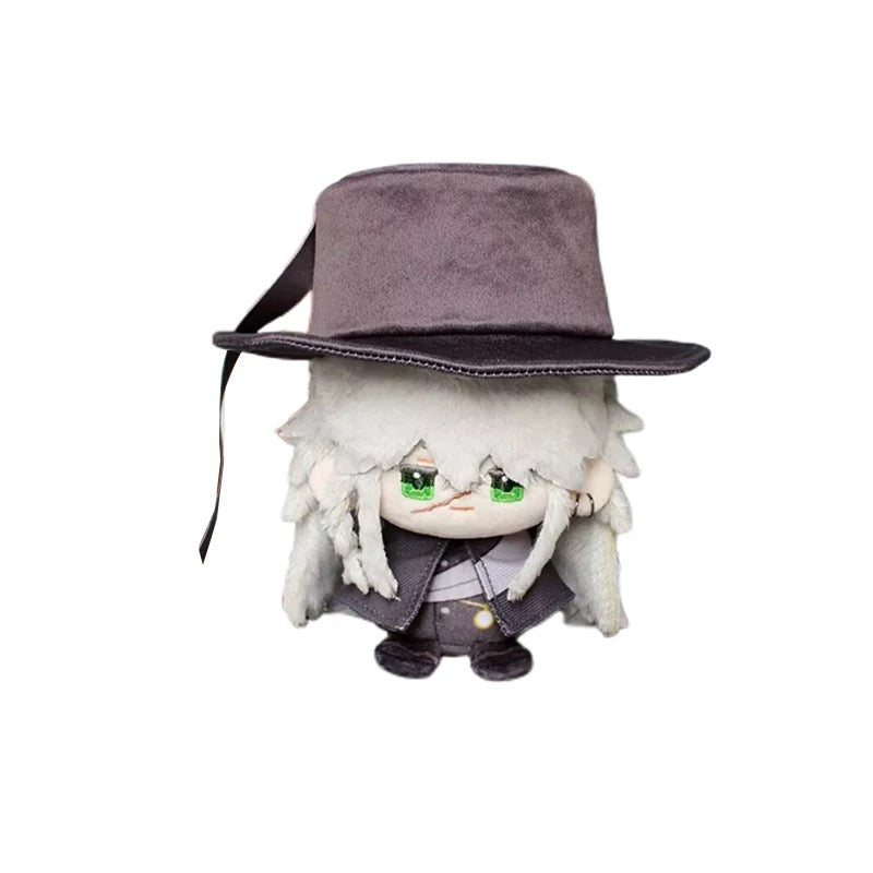 Japanese Anime Black Butler Kuro Shitsuji Sitting Keychain | Undertaker Grelle Sutcliff Cute Kawaii 12cm Doll - Cute Kawaii Item