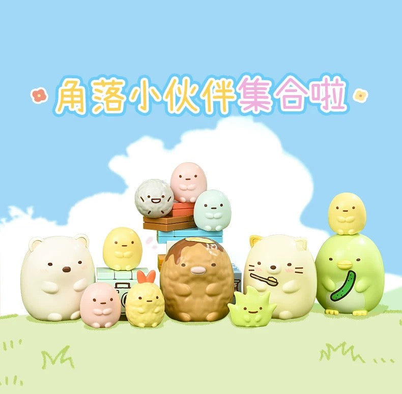 Sumikko Gurashi Little Home Series | Shirokuma Penguin? Tonkatsu Neko Tapioca - Building Blocks Toy Collections