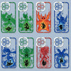 Japan Cartoon Pokemon Evolution Soul Version | Rowlet Decidueye Treecko Sceptile Tepig Emboar Oshawott Samurott Popplio Primarina Grookey Rillaboom Zorua Zoroark Mudkip Swampert - iPhone Case PLUS SE2 13 14 15 16 16e 17 17e Pro Promax 12mini 13mini