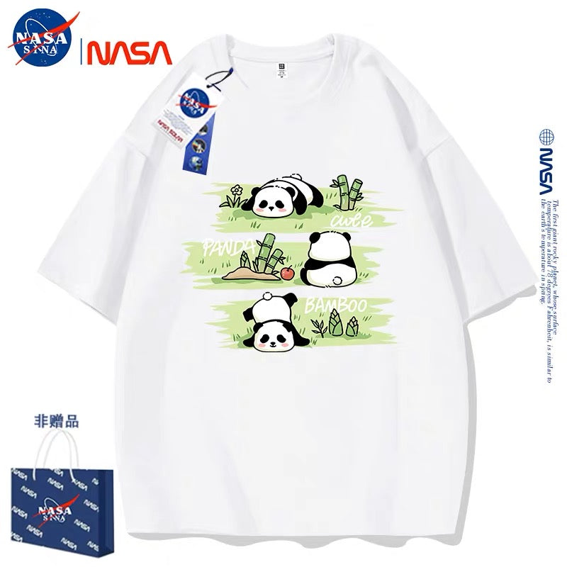 Cute Animals Panda Style T-Shirt Series | Three Cute Panda Part1 - Kawaii Fashion Items for Child & Adult Matching outfits for Parents and Children