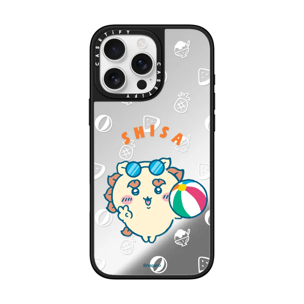 Japanese Cartoon ChiiKawa Mirror Phone Case | ChiiKawa Hachiware Usagi Summer Time Party Part2 6 Styles - iPhone Case 12 13 14 15 16 17 Pro Promax