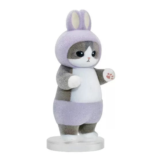 Japan Mofusand Furry Bunny Cat Series | Yellow Purple Green Blue Pink - Full Set of 5 KawaiiGiftLand