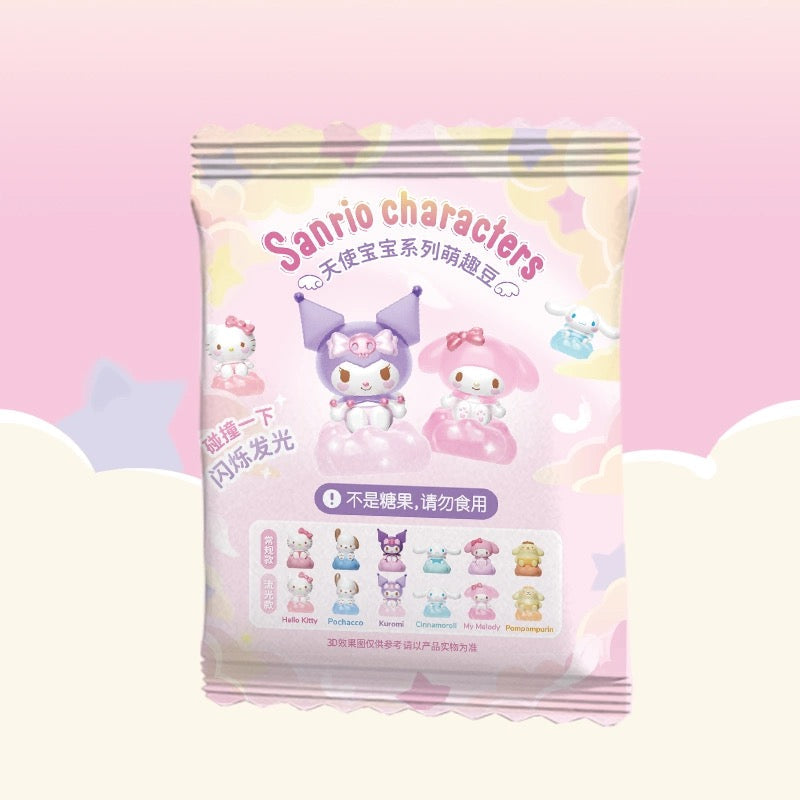 Sanrio Characters Sweet Angel Beans Mini Series | Hello Kitty My Melody Kuromi Cinnamoroll Pompompurin Pochacco - Kawaii Collectable Toys Toy Collection KawaiiGiftLand
