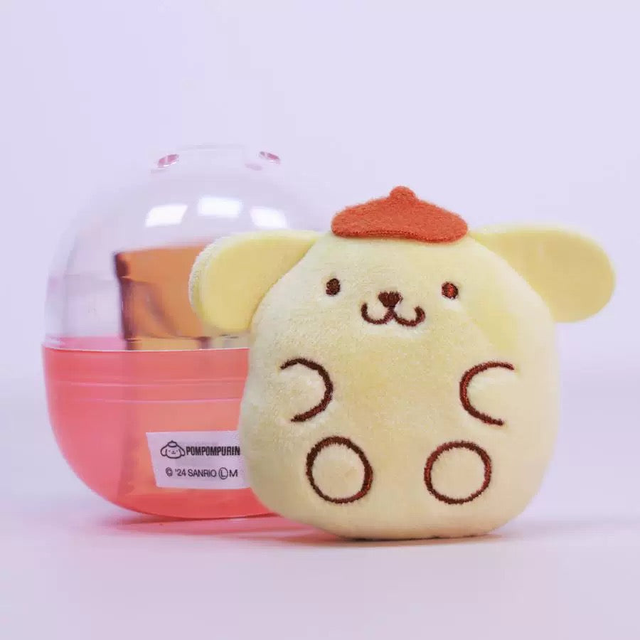 Japan YUMEYA Sanrio Characters Part 5 Plush Keychain | Pompompurin - Full Set of 4 KawaiiGiftLand
