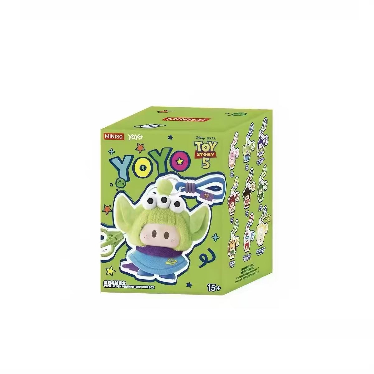 YOYO Chan x Toy Story Doll | Yoyo Lovely with You - พวงกุญแจตุ๊กตาไวนิลแบบสุ่ม (Blind Box)