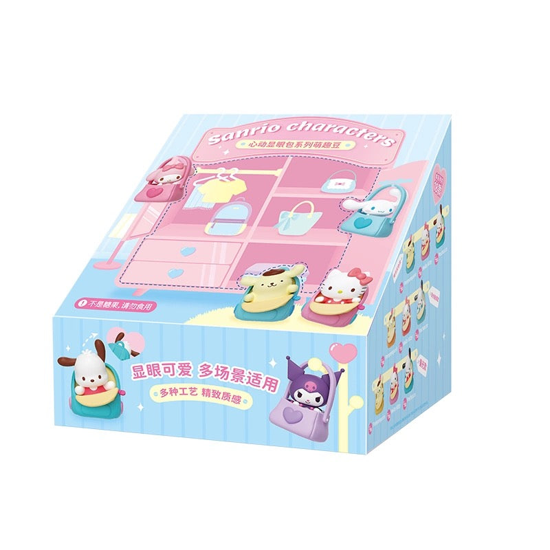 Sanrio Characters Sweet In Bags Beans Mini Series | Hello Kitty My Melody Kuromi Cinnamoroll Pompompurin Pochacco - Kawaii Collectable Toys Toy Collection KawaiiGiftLand