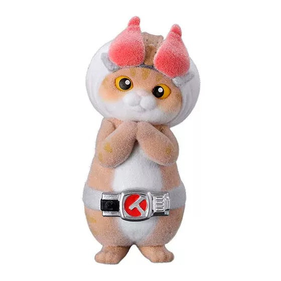 Japan Kamen Rider x Mofusand Series Part 1 | Ginger Black White Grey - Full Set of 4 KawaiiGiftLand