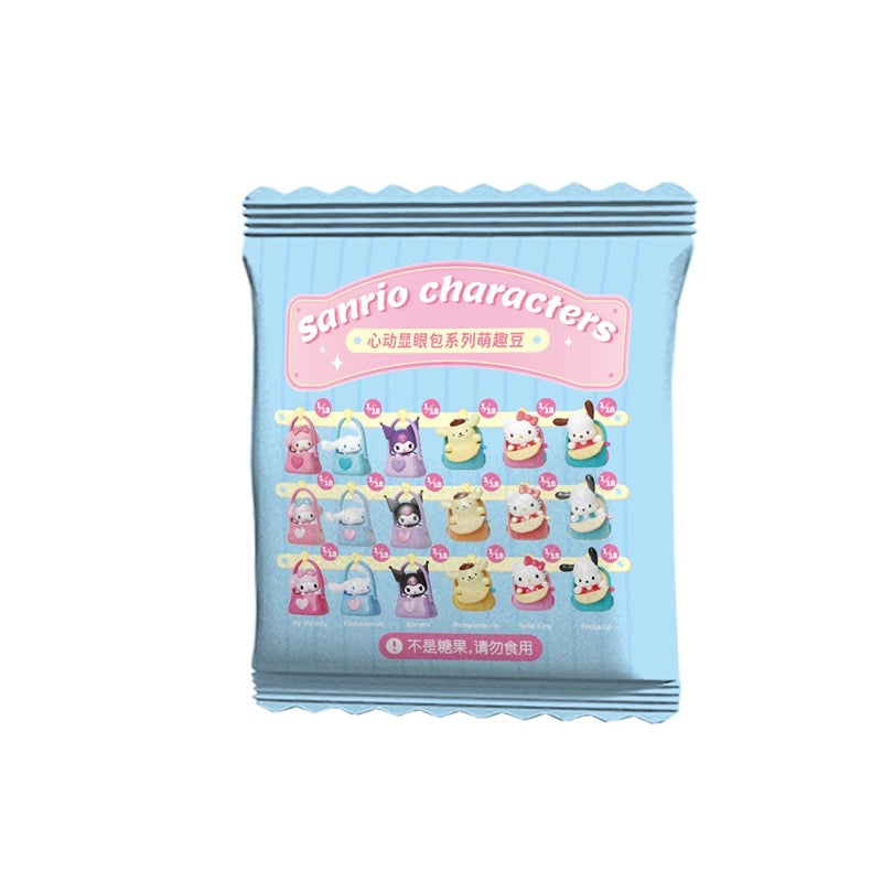 Sanrio Characters Sweet In Bags Beans Mini Series | Hello Kitty My Melody Kuromi Cinnamoroll Pompompurin Pochacco - Kawaii Collectable Toys Toy Collection KawaiiGiftLand
