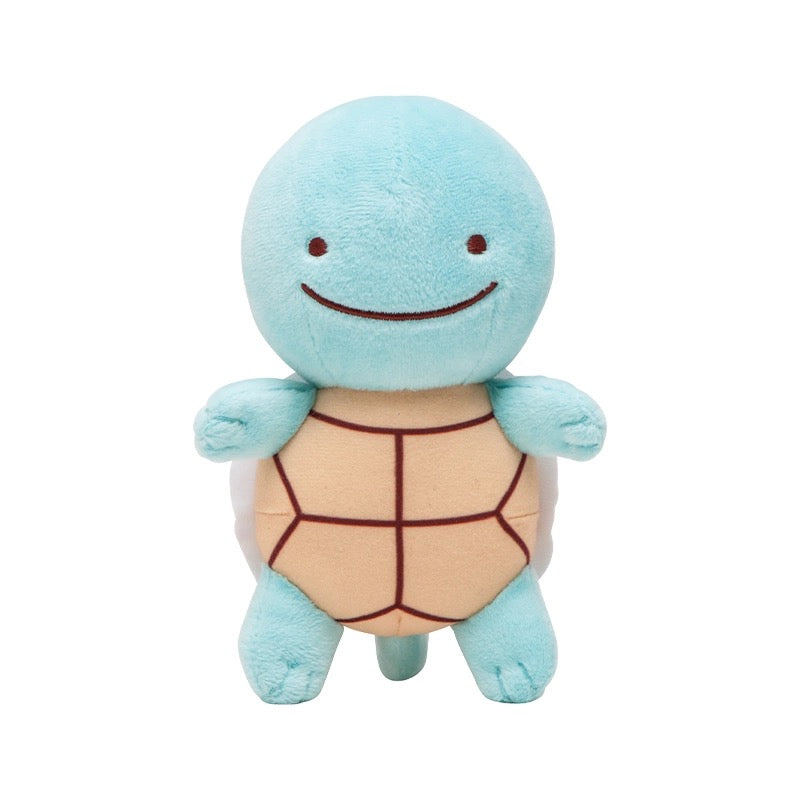 Japan Cartoon Pokemon Center Ditto Crossover | Pikachu Charmander Squirtle Bulbasaur Clefairy Pippi - Mascot Plush Doll Mini Plush Doll Keychain KawaiiGiftLand