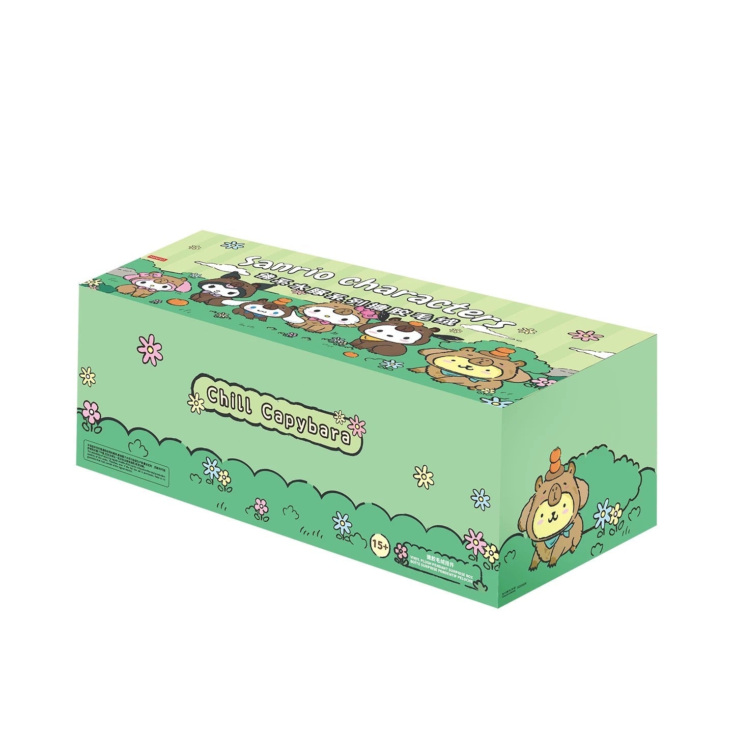 Miniso Sanrio Characters Chill Capybara | Hello Kitty Little Twin Stars My Melody Kuromi Cinnamoroll Pompompurin Pochacco - Collectable Toys Mystery Blind Box