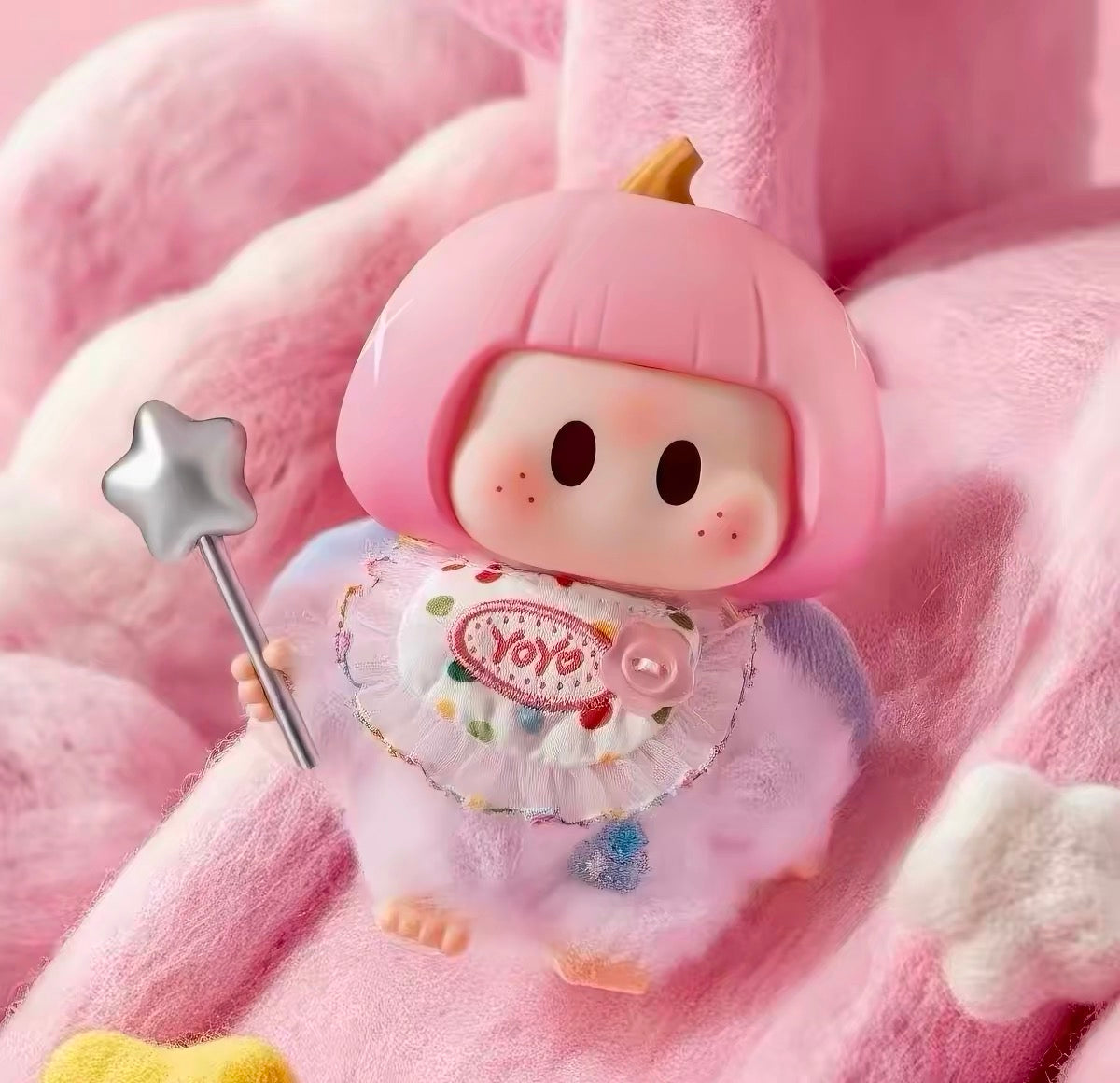 YOYO Chan Doll | Yoyo Angel Baby - Plush Vinyl Keychain Pendant Blind Box