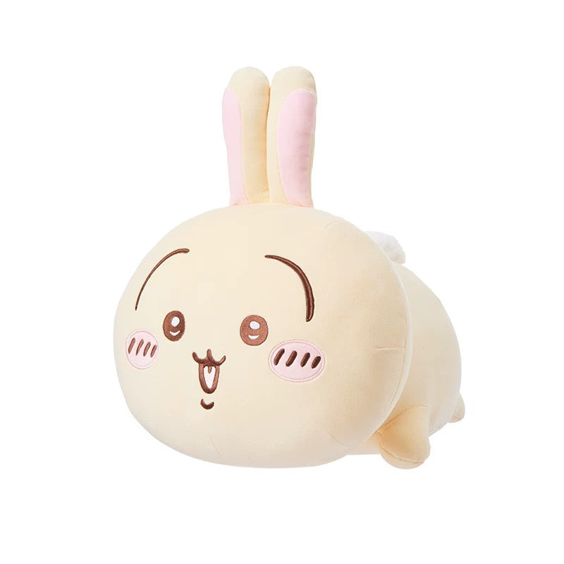 ChiiKawa X Miniso | ChiiKawa Hachiware Usagi Giant Laying Down Doll - Kawaii Doll Plush Cute Doll Decoration KawaiiGiftLand