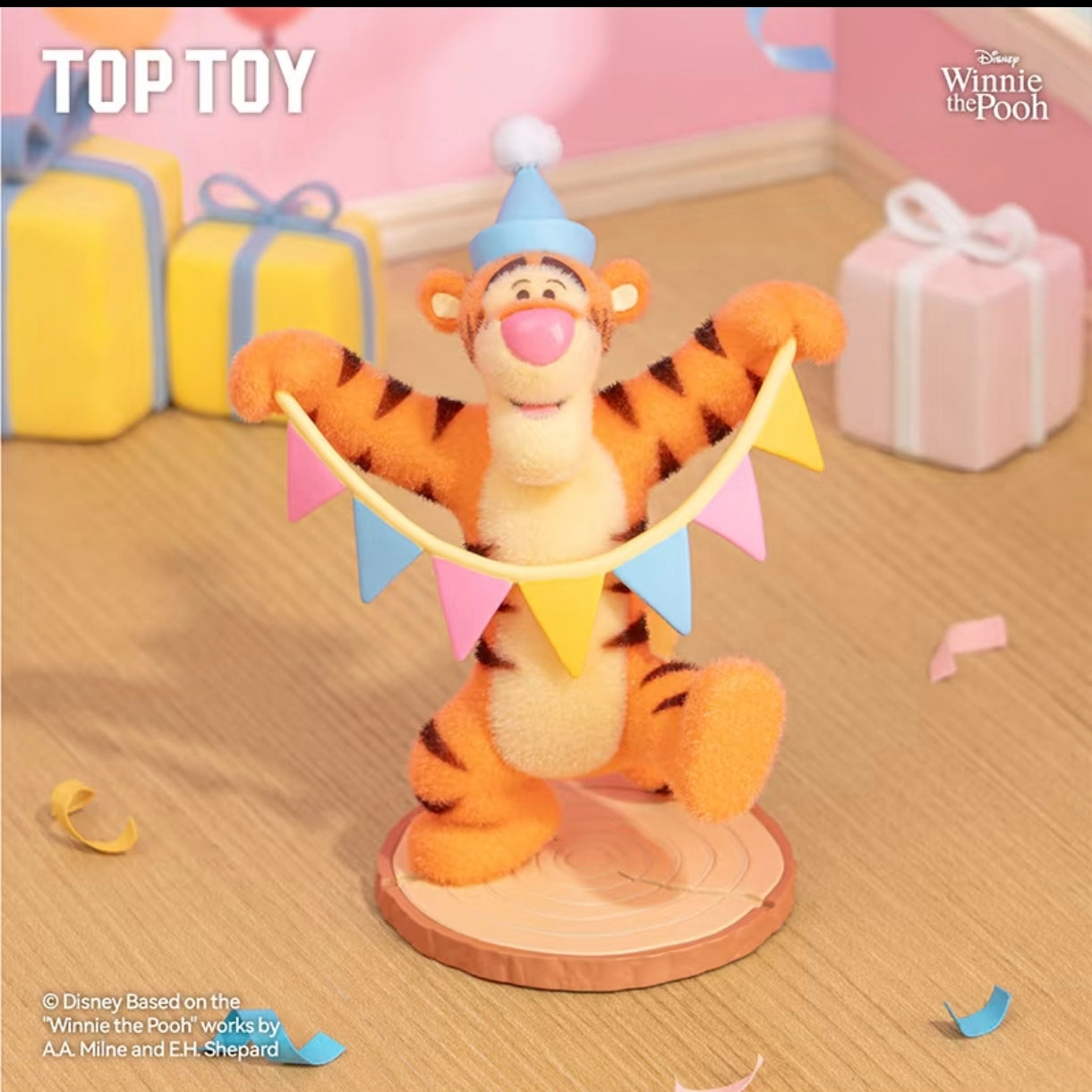 TOPTOY x Winnie the Pooh "Fun Party" Series Blind Box – Kawaii Figure Stand