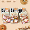 ちいかわパンカフェレーザーケース | ちいかわ ハチワレ うさぎ - iPhoneケース 11 12 13 14 15 16 16e 17 17e Pro Promax