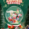 Sanrio Merry Christmas Music Box | Hello Kitty Cinnamoroll - Limited Edition Building Blocks Toy Collections