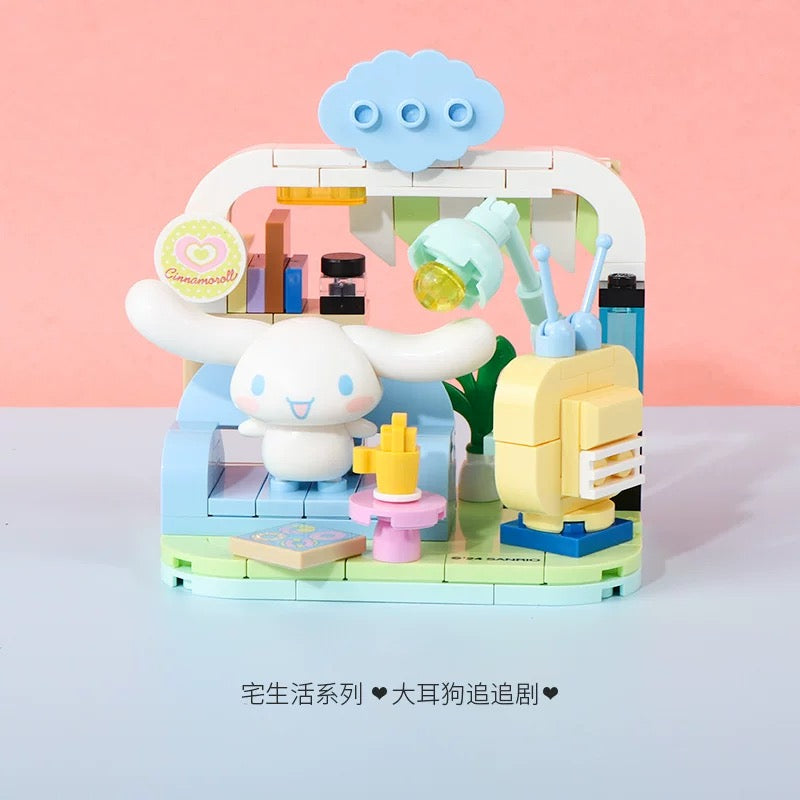 Sanrio Home Life Series | Hello Kitty My Melody Kuromi Cinnamoroll Pompompurin Pochacco -  Building Blocks Toy Collections KawaiiGiftLand