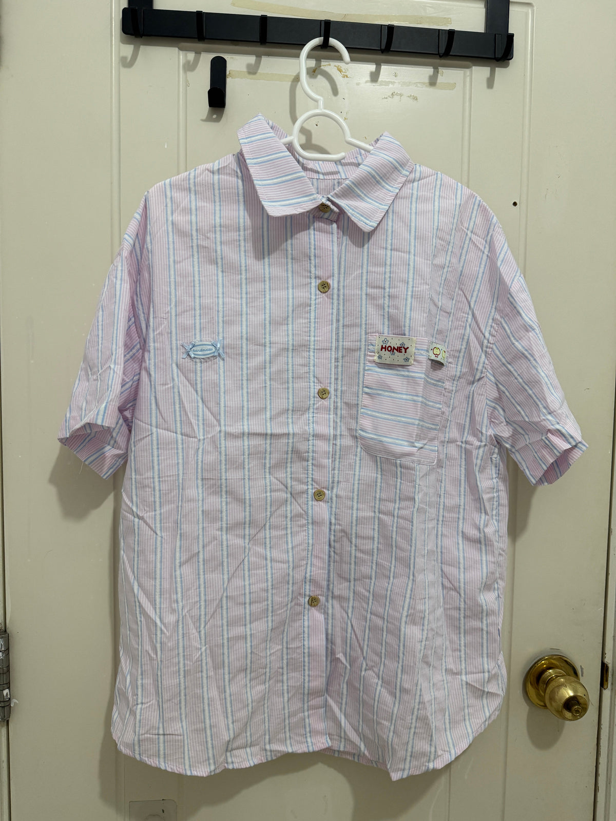 Japanese Fashion Cute Style Mori Series | Kawaii Pink Uniform Shirt - Kawaii Fashion Items
