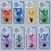 Japan Cartoon Pokemon Evolution Soul Version | Eevee Flareon Vaporeon Jolteon Leafeon Espeon Umbreon Sylveon Glaceon - Phone Case Samsung Galaxy S26 S25 S24 S23 S22 S21 FE Ultra Edge