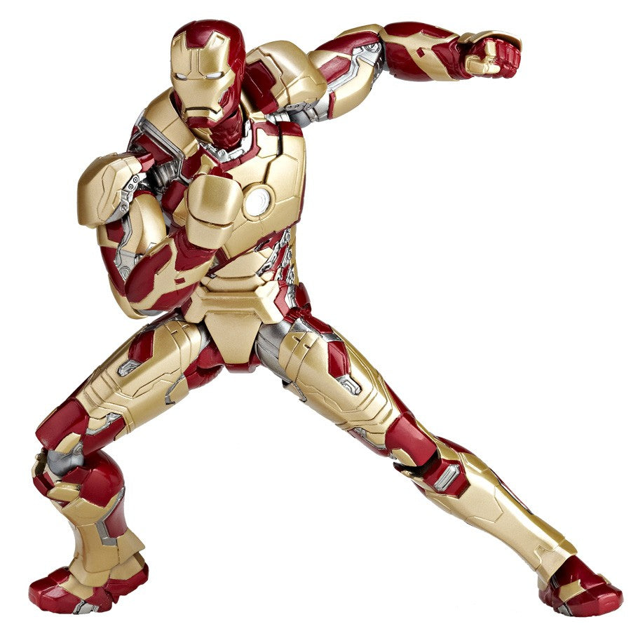 (Pre-Owned) Kaiyodo Sci-Fi Revoltech No. 049 Iron Man 3 Mark XLII Action Figure