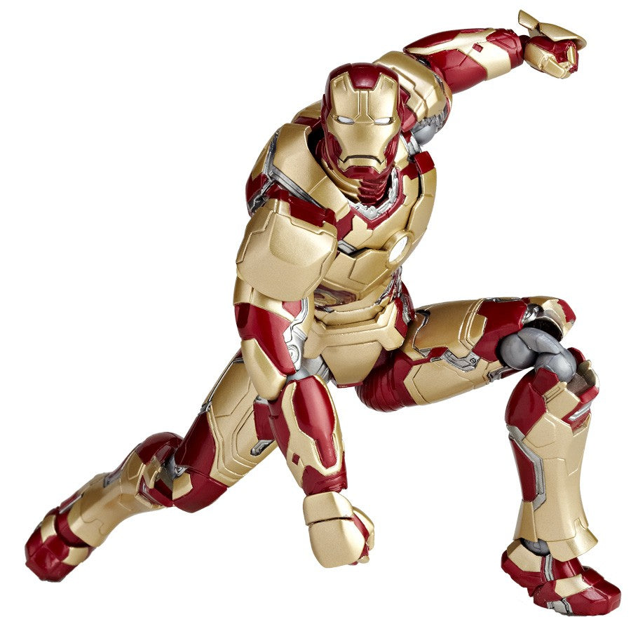 (Pre-Owned) Kaiyodo Sci-Fi Revoltech No. 049 Iron Man 3 Mark XLII Action Figure