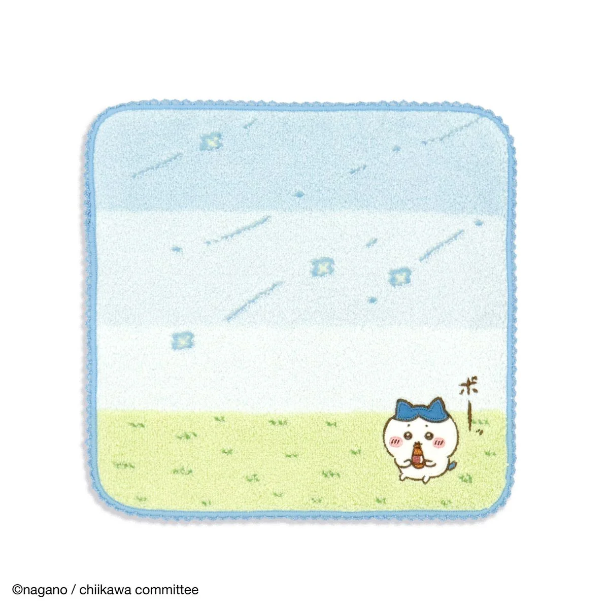 Japan ChiiKawa Wind Blows Series | ChiiKawa Hachiware Usagi Wind Blows Series Handkerchief - Kawaii Cute Item KawaiiGiftLand