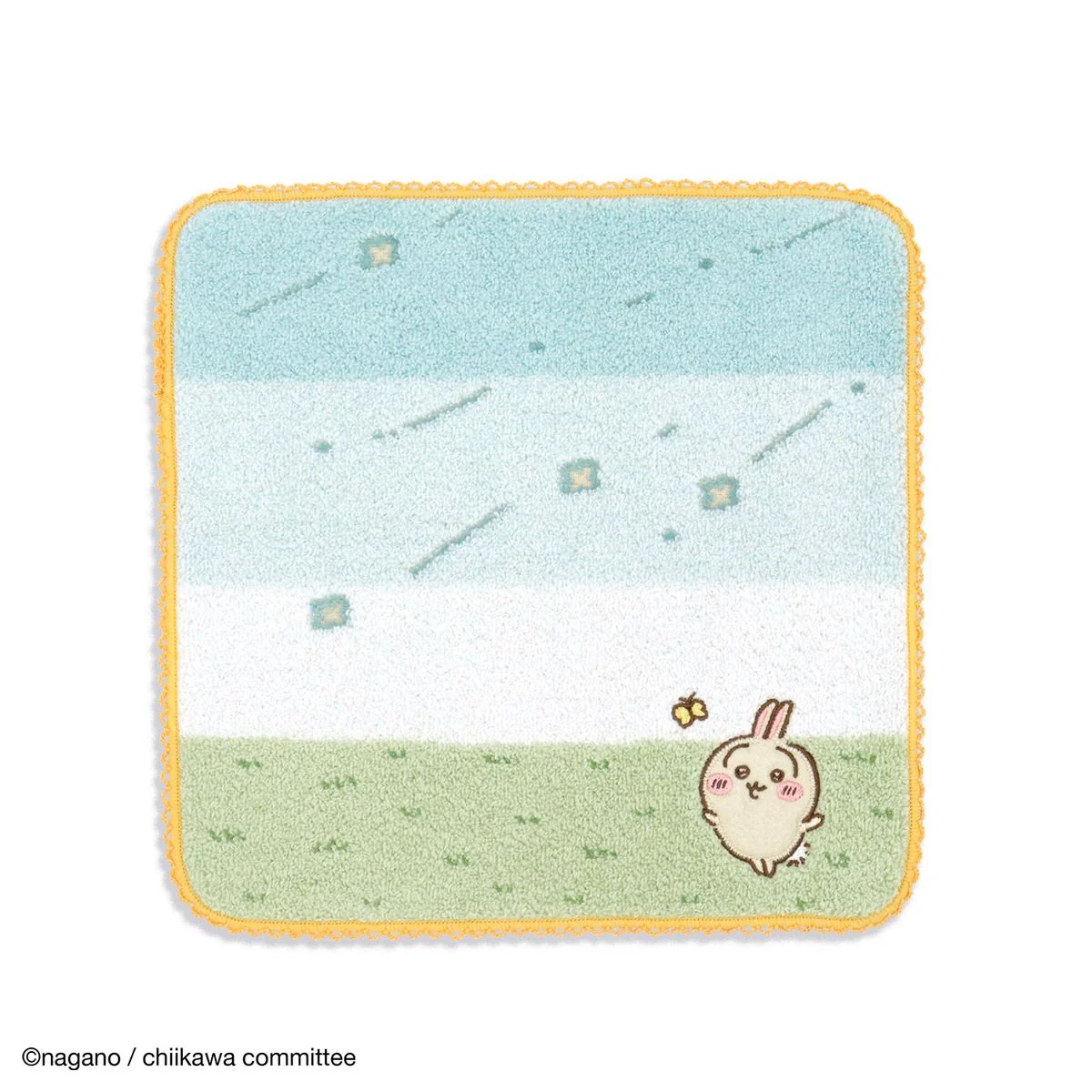 Japan ChiiKawa Wind Blows Series | ChiiKawa Hachiware Usagi Wind Blows Series Handkerchief - Kawaii Cute Item KawaiiGiftLand