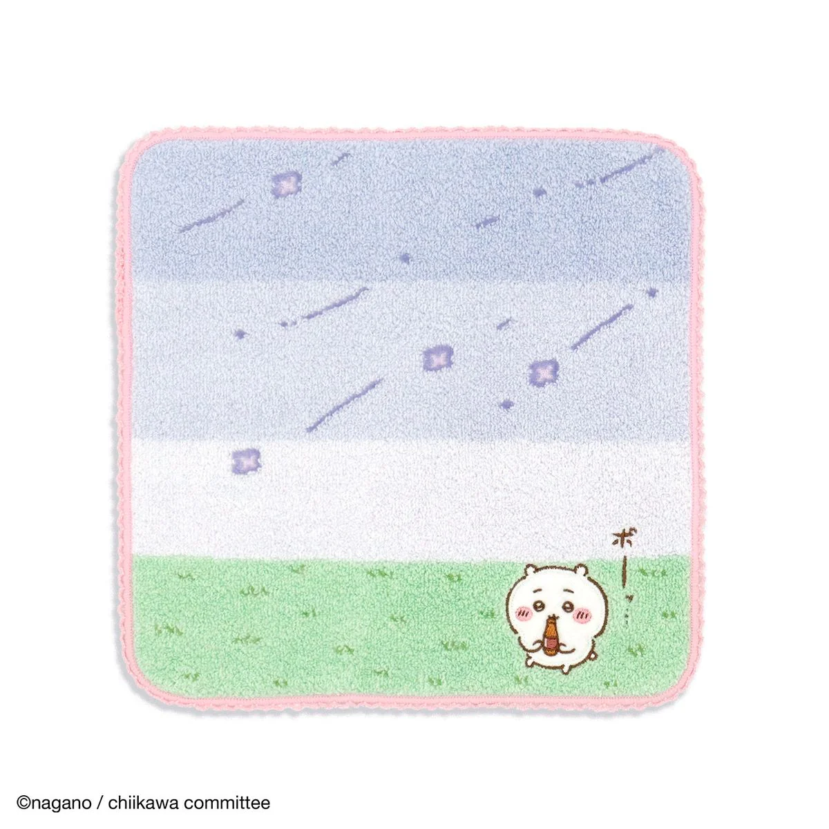 Japan ChiiKawa Wind Blows Series | ChiiKawa Hachiware Usagi Wind Blows Series Handkerchief - Kawaii Cute Item KawaiiGiftLand