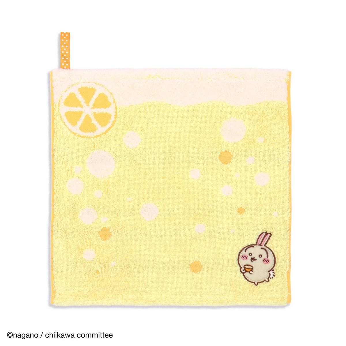 Japan ChiiKawa Eating Lemon Series | ChiiKawa Hachiware Usagi Eating Lemon Series Handkerchief - Kawaii cute Item KawaiiGiftLand