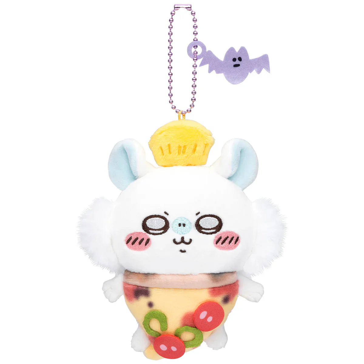 Japan ChiiKawa Halloween 2024 Series | ChiiKawa Hachiware Usagi Momonga Crab Black Cat and Pizza Plush Doll Keychain Kawaii items Room Decoration doll KawaiiGiftLand