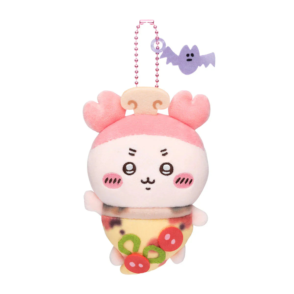 Japan ChiiKawa Halloween 2024 Series | ChiiKawa Hachiware Usagi Momonga Crab Black Cat and Pizza Plush Doll Keychain Kawaii items Room Decoration doll KawaiiGiftLand