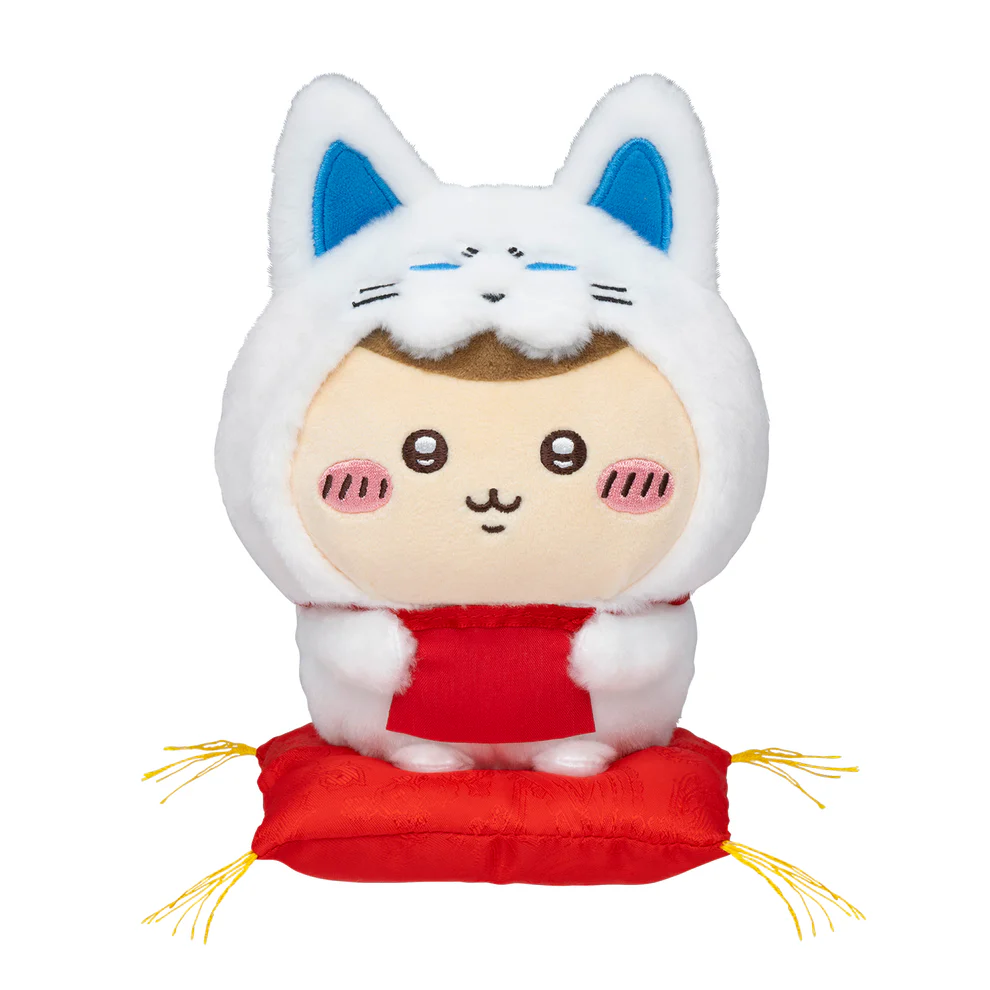 Japan ChiiKawa Kyoto Limired Japanese Folklore Kitsune | Momonga Kurimanju Rakko Shisa Crab Plush Doll Kawaii items Room Decoration KawaiiGiftLand