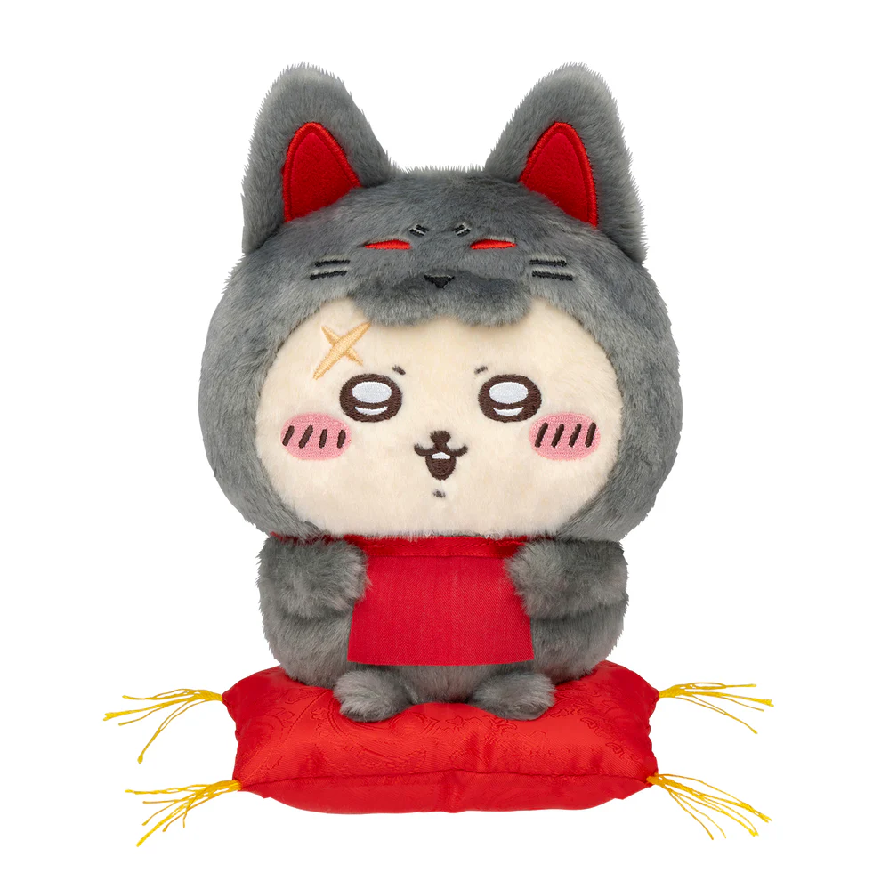 Japan ChiiKawa Kyoto Limired Japanese Folklore Kitsune | Momonga Kurimanju Rakko Shisa Crab Plush Doll Kawaii items Room Decoration KawaiiGiftLand