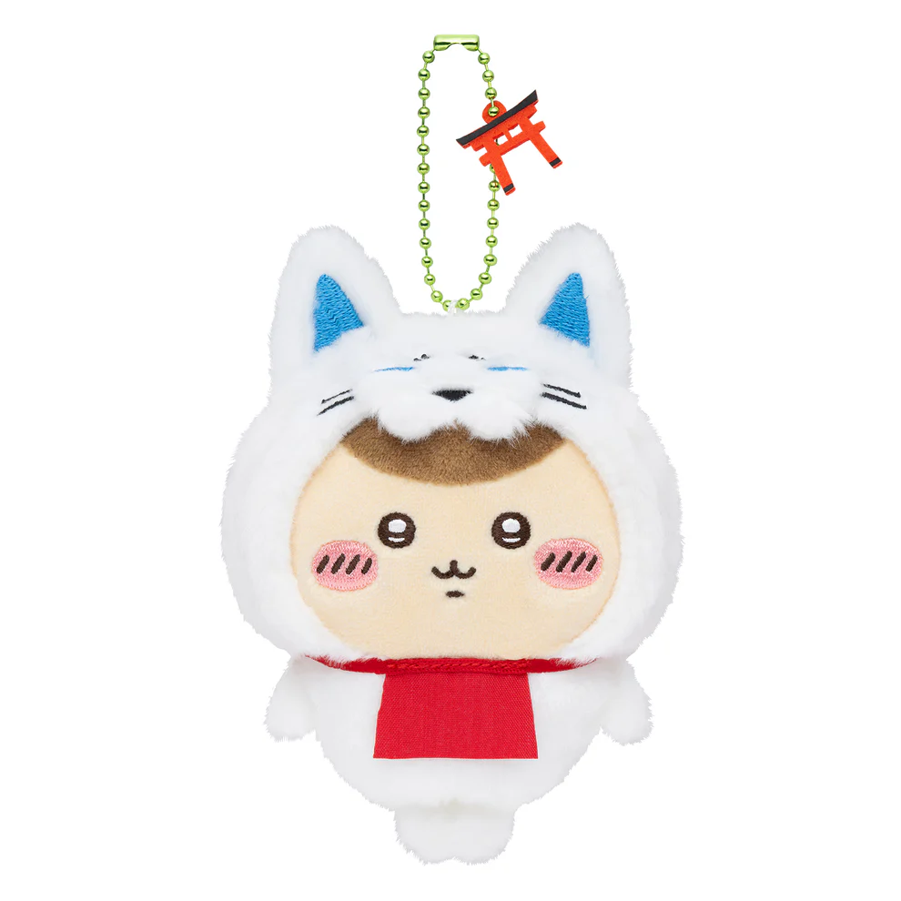 Japan ChiiKawa Kyoto Limired Japanese Folklore Kitsune | Momonga Kurimanju Rakko Shisa Crab Keychain Doll Kawaii items Room Decoration KawaiiGiftLand