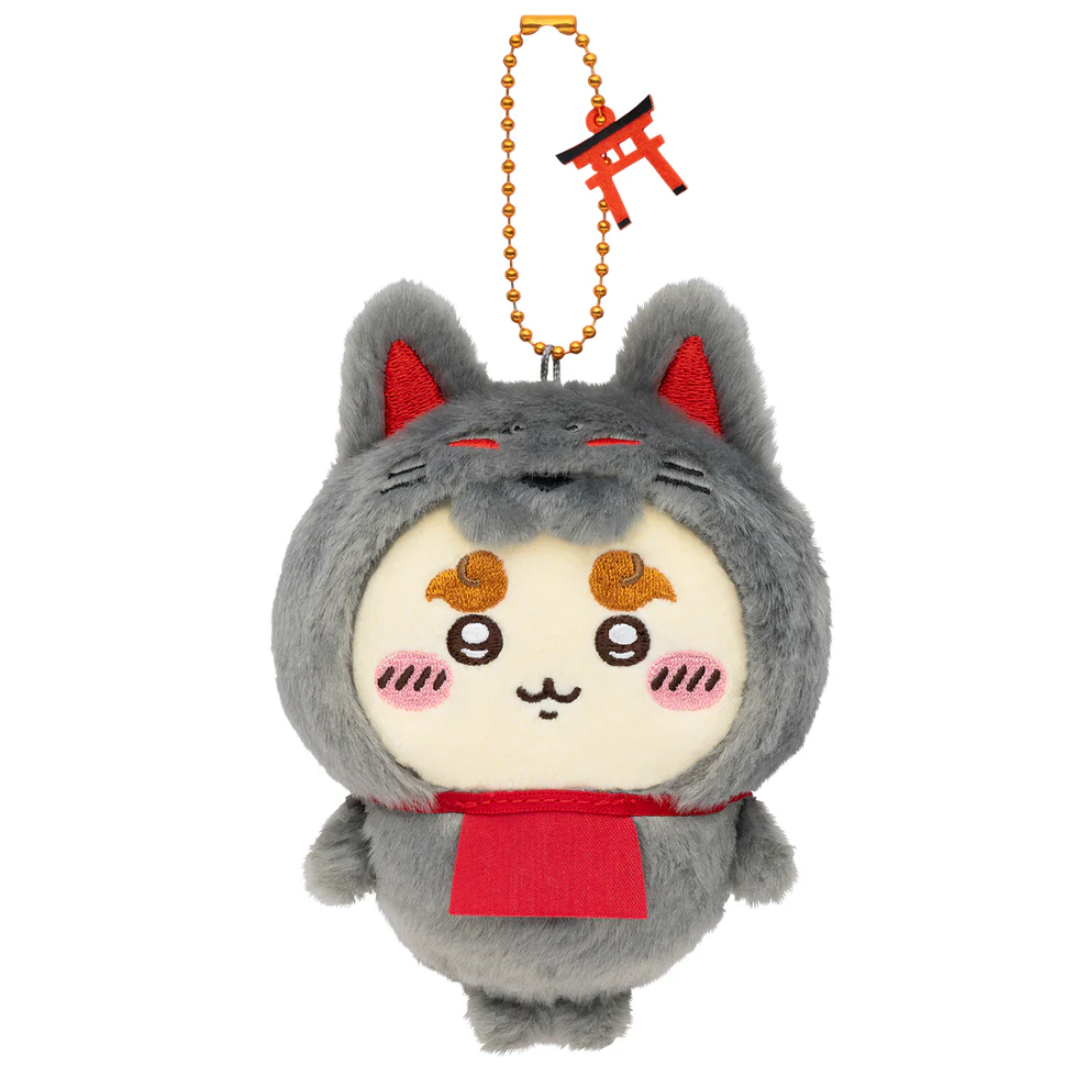 Japan ChiiKawa Kyoto Limired Japanese Folklore Kitsune | Momonga Kurimanju Rakko Shisa Crab Keychain Doll Kawaii items Room Decoration KawaiiGiftLand