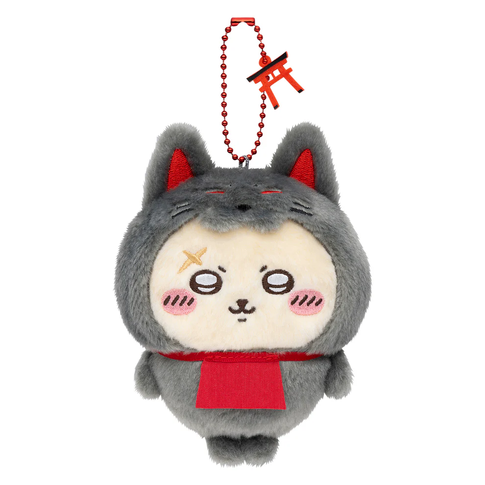 Japan ChiiKawa Kyoto Limired Japanese Folklore Kitsune | Momonga Kurimanju Rakko Shisa Crab Keychain Doll Kawaii items Room Decoration KawaiiGiftLand