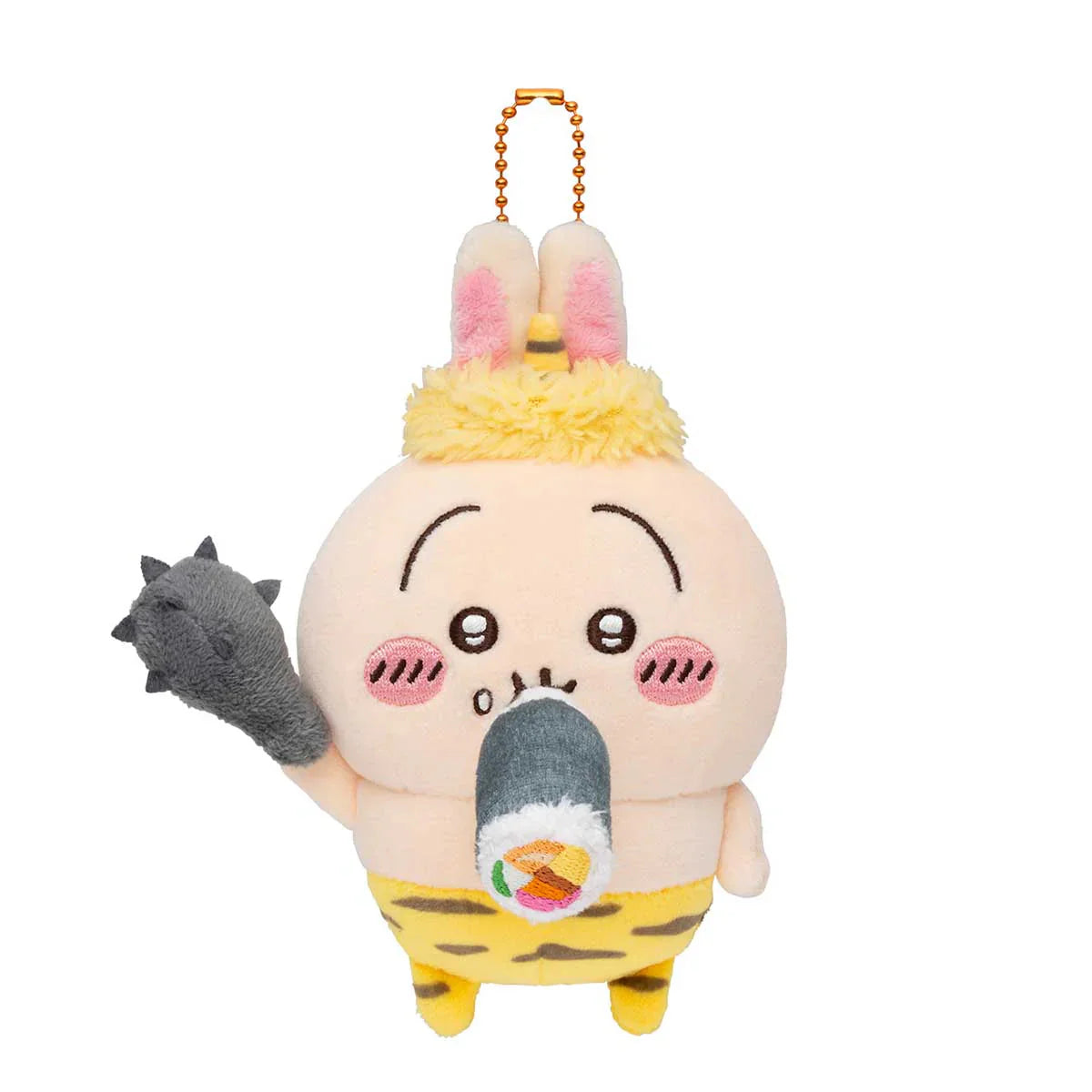 Japan ChiiKawa Mamemaki Spring series | ChiiKawa Hachiware Usagi Mamemaki Plush Doll Keychain - Kawaii items Room Decoration doll KawaiiGiftLand