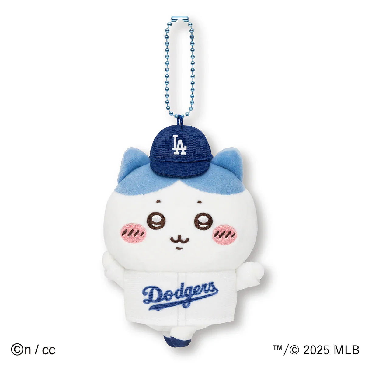 Japan ChiiKawa MLB Tokyo Series | ChiiKawa Hachiware Usagi Dodgers Basketball Team Clothes Plush Doll Keychain Kawaii items Room Decoration doll KawaiiGiftLand
