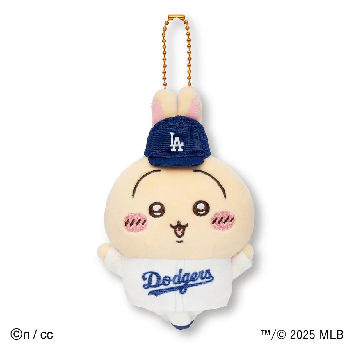 Japan ChiiKawa MLB Tokyo Series | ChiiKawa Hachiware Usagi Dodgers Basketball Team Clothes Plush Doll Keychain Kawaii items Room Decoration doll KawaiiGiftLand
