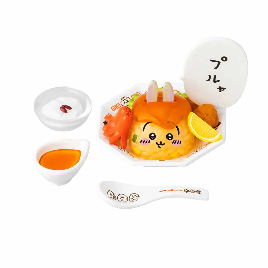 Japan Chiikawa Miniature Serise | Chiikawa Chinese Restaurant Mini Figure Collection (8 types) 8Pack BOX - Kawaii Miniature World Doll Room - KawaiiGiftLand