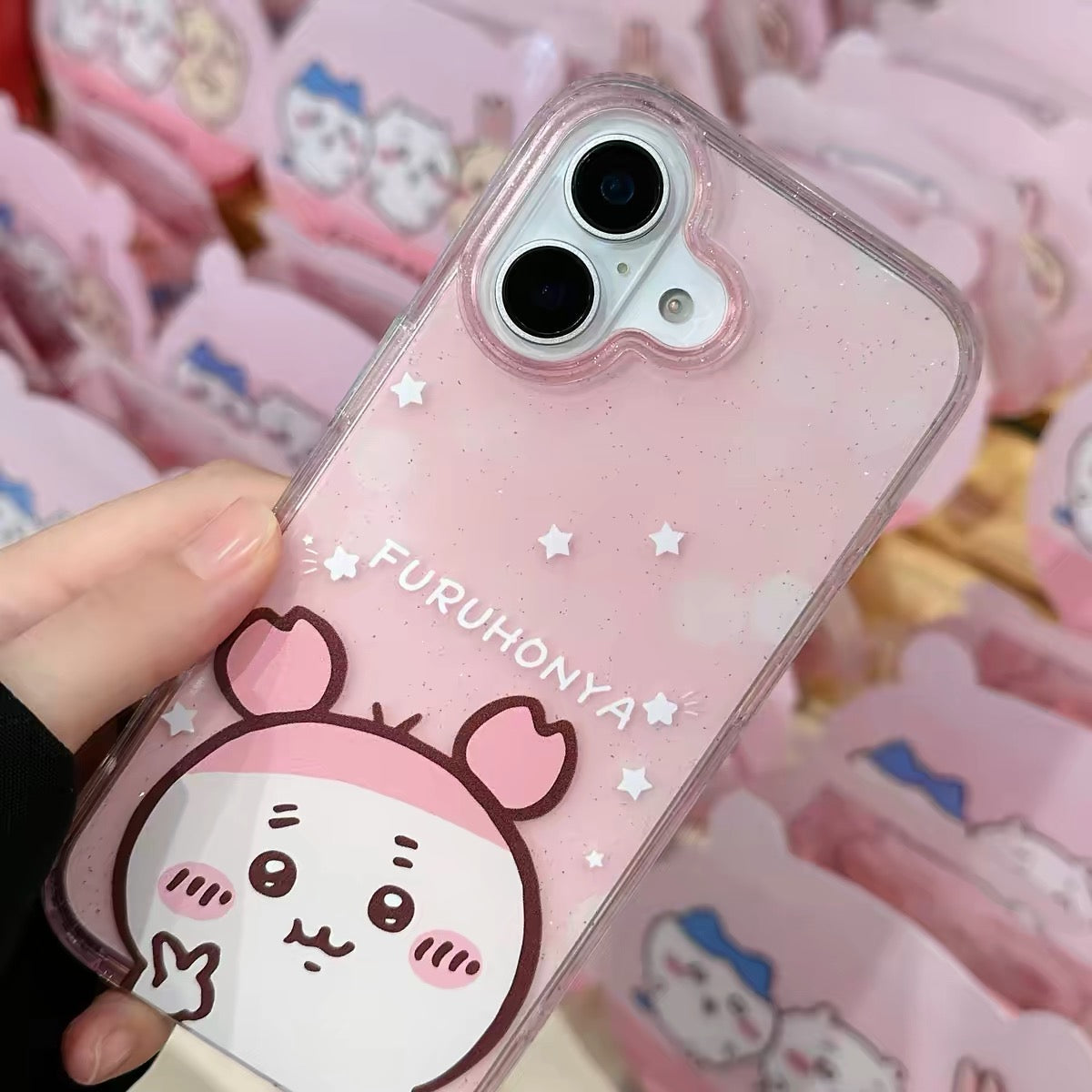 Japanese Cartoon ChiiKawa Gittler Colour Clear Case | Say Hi Kurimanju Rakko Shisa Furuhonya - Phone Case Samsung Galaxy S26 S25 S24 S23 S22 S21 FE Ultra Edge