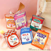 Japan ChiiKawa Kiramekko X Sanrio Series | ChiiKawa Hachiware Usagi Momonga Shisa Crab Cute Pass Case Cardholder - Kawaii items Room Decoration