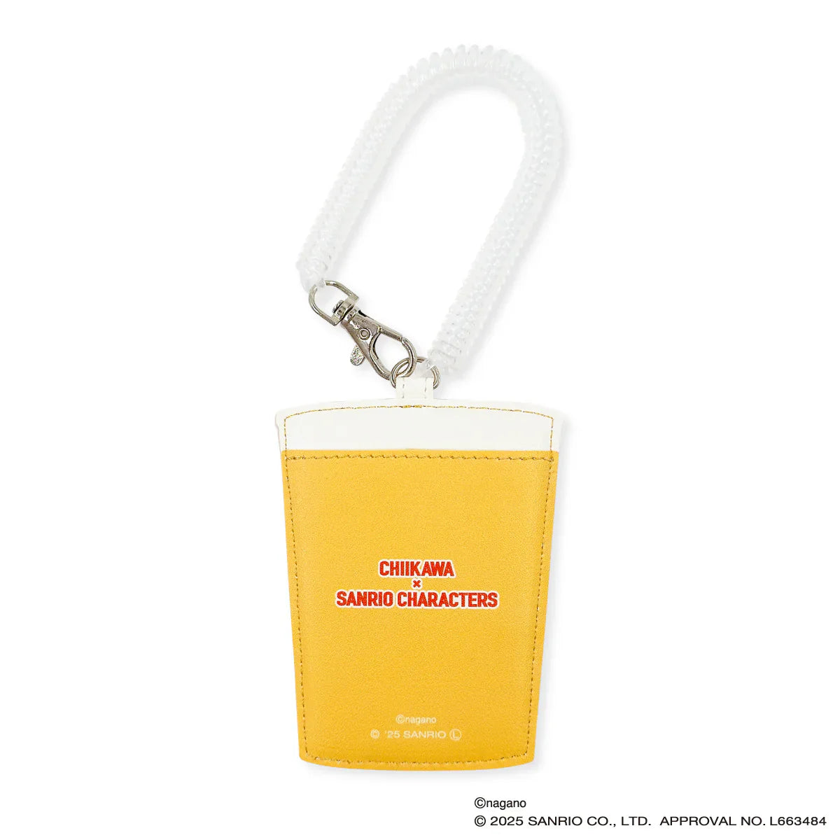 Japan ChiiKawa Kiramekko X Sanrio Series | ChiiKawa Hachiware Usagi Momonga Shisa Crab Cute Pass Case Cardholder - Kawaii items Room Decoration