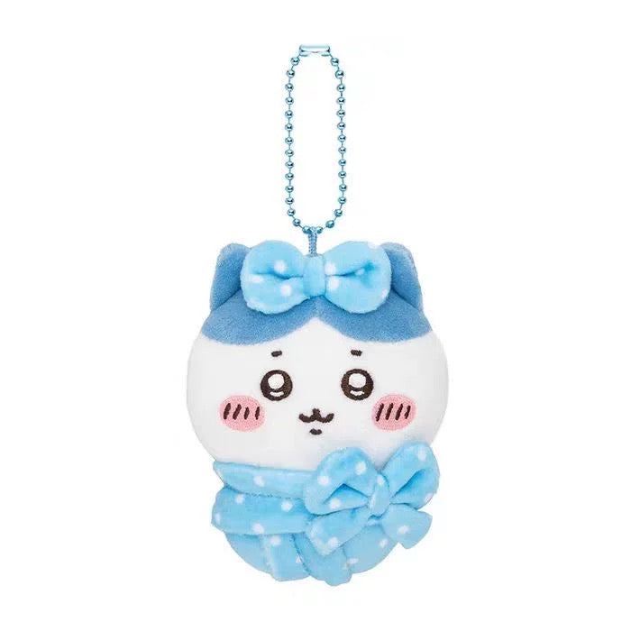Japan ChiiKawa Baby Style | ChiiKawa Hachiware Usagi - Mini Plush Doll 10cm Keychain KawaiiGiftLand