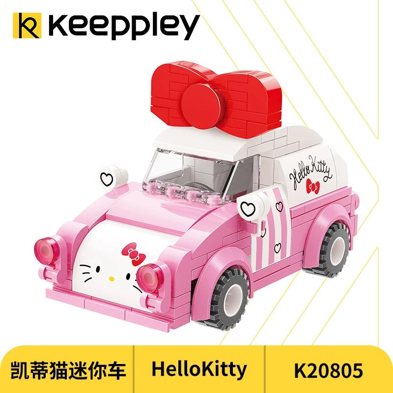 Sanrio Hello Kitty Transportation | Car Bus - Building Blocks Toy Collections KawaiiGiftLand