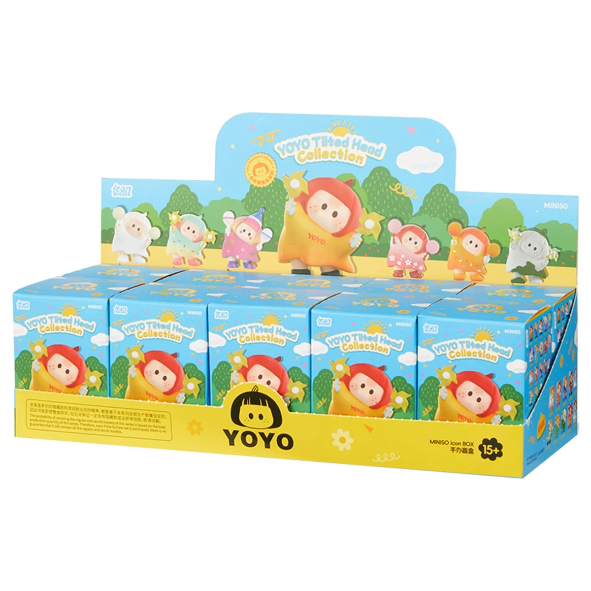 ฟิกเกอร์จิ๋ว YOYO Chan ชุดที่ 1 | คอลเลกชัน YOYO เอียงหัว - ของเล่นสะสมแบบสุ่ม (Mystery Blind Box)