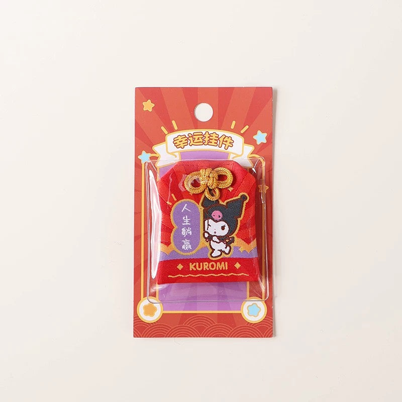 Sanrio Omamori Chinese Style Lucky Hope | Hello Kitty My Melody Kuromi Cinnamoroll Hangyodon - Kawaii items KawaiiGiftLand