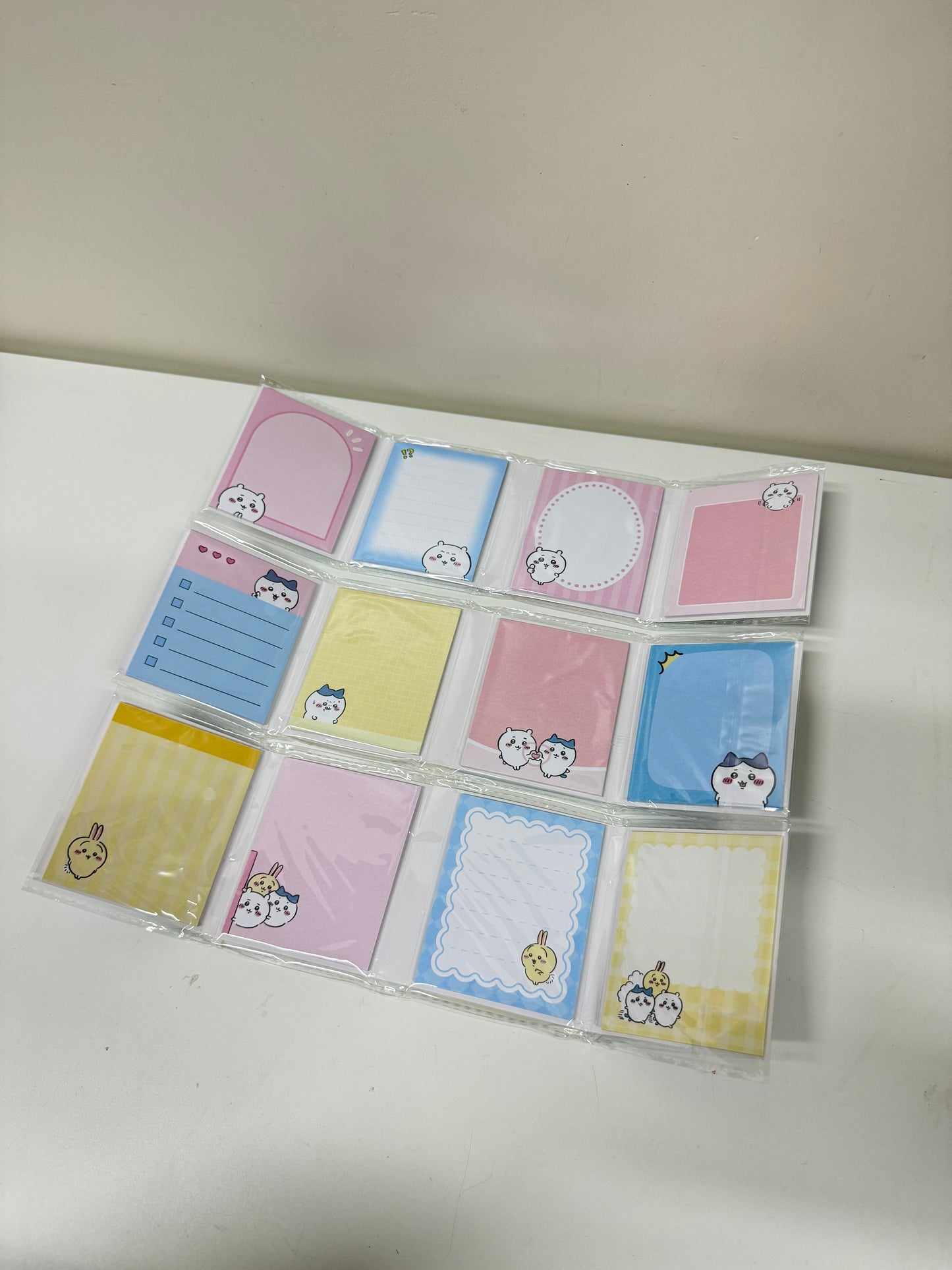 ChiiKawa X Miniso | ChiiKawa Hachiware Usagi Memo Stickers Set - Kawaii Stationery items Room Decoration KawaiiGiftLand