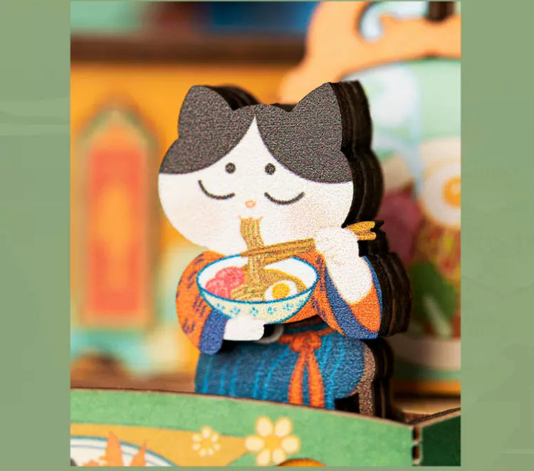 Craft Kits Wooden Music Box  | Chinese Drama Style - DIY Handmade Mini World Miniature Gift