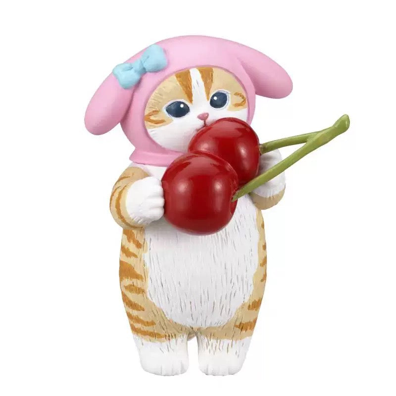 Japan Kitan Club Sanrio Characters x Mofusand Part 2 | Hello Kitty My Melody Kuromi Hangyodon AhirunoPekkle - Full Set of 5 KawaiiGiftLand